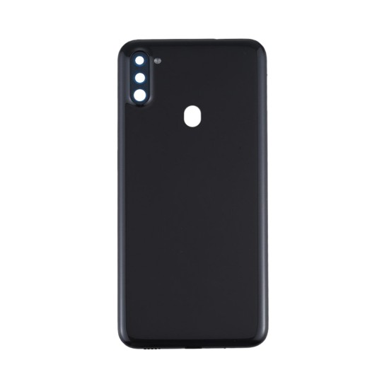 Back Cover+Camera Lens Samsung Galaxy A11/A115 Black